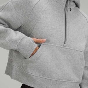 Lululemon Athletica Gray Half-Zip Pullover